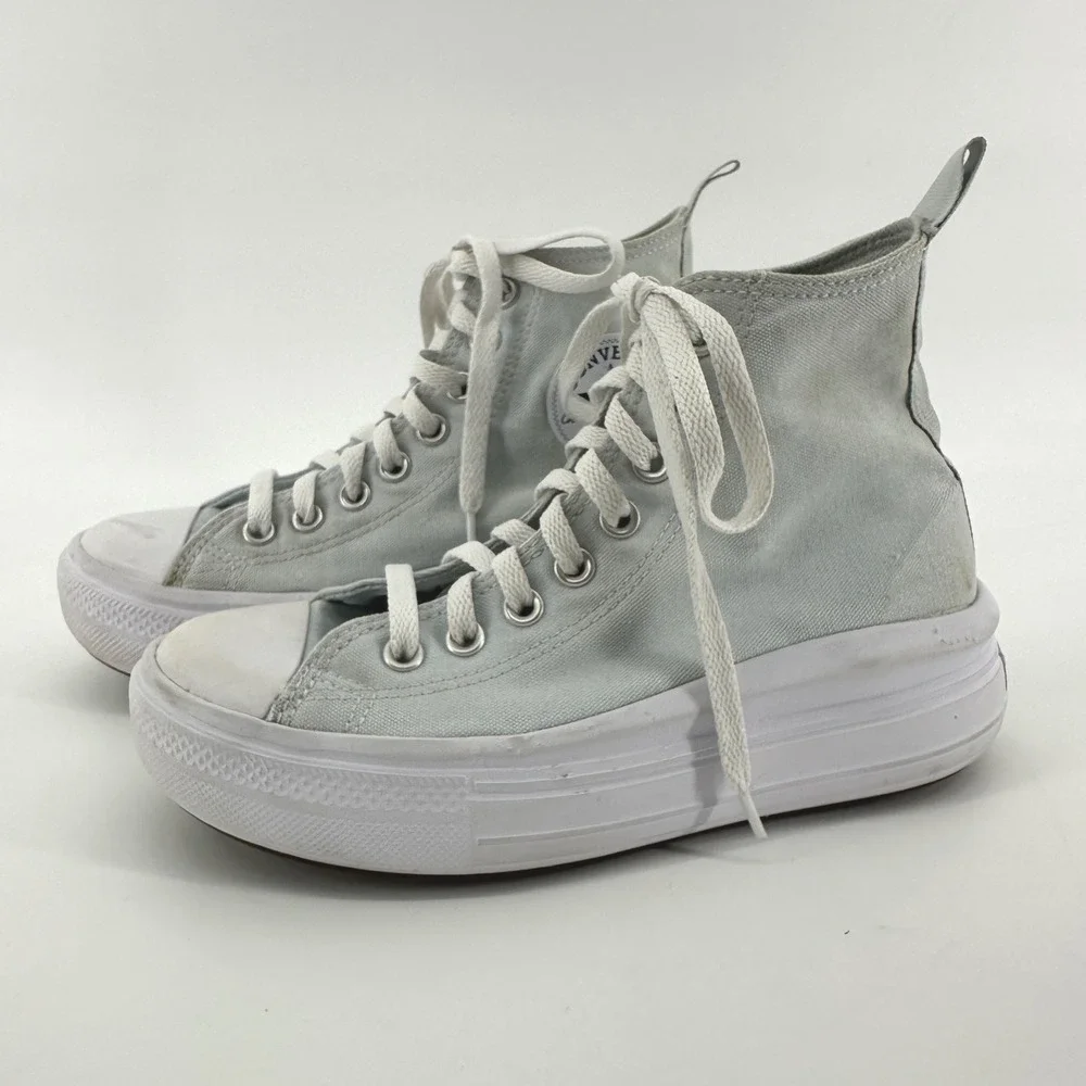 Converse Chuck Taylor All Star Move High Top Platform Gray A08427C Kids 4.5